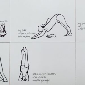 yoga greeting cards