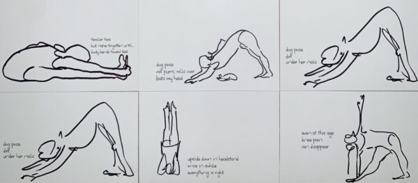 yoga greeting cards